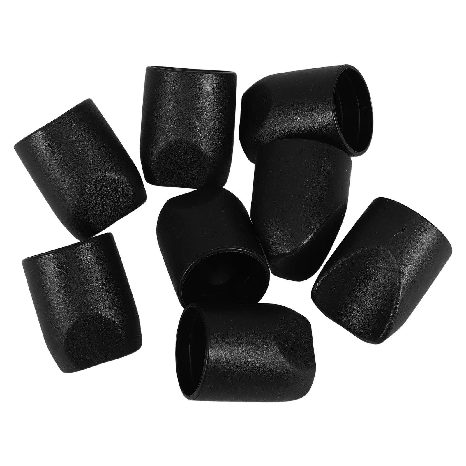 

8Pcs Folding Chair Stability Caps Heavy Duty Plastic Black End Caps Replacement Plugs for Patio Furniture Chair Stoppers