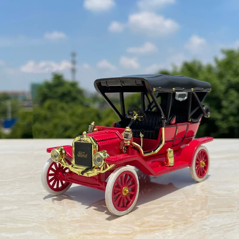 1/32 Legering Klassieke Oude Auto Model Diecasts Metalen Retro Luxy Vintage Voertuigen Auto Model Hoge Simulatie Collectie Childrens Geschenken