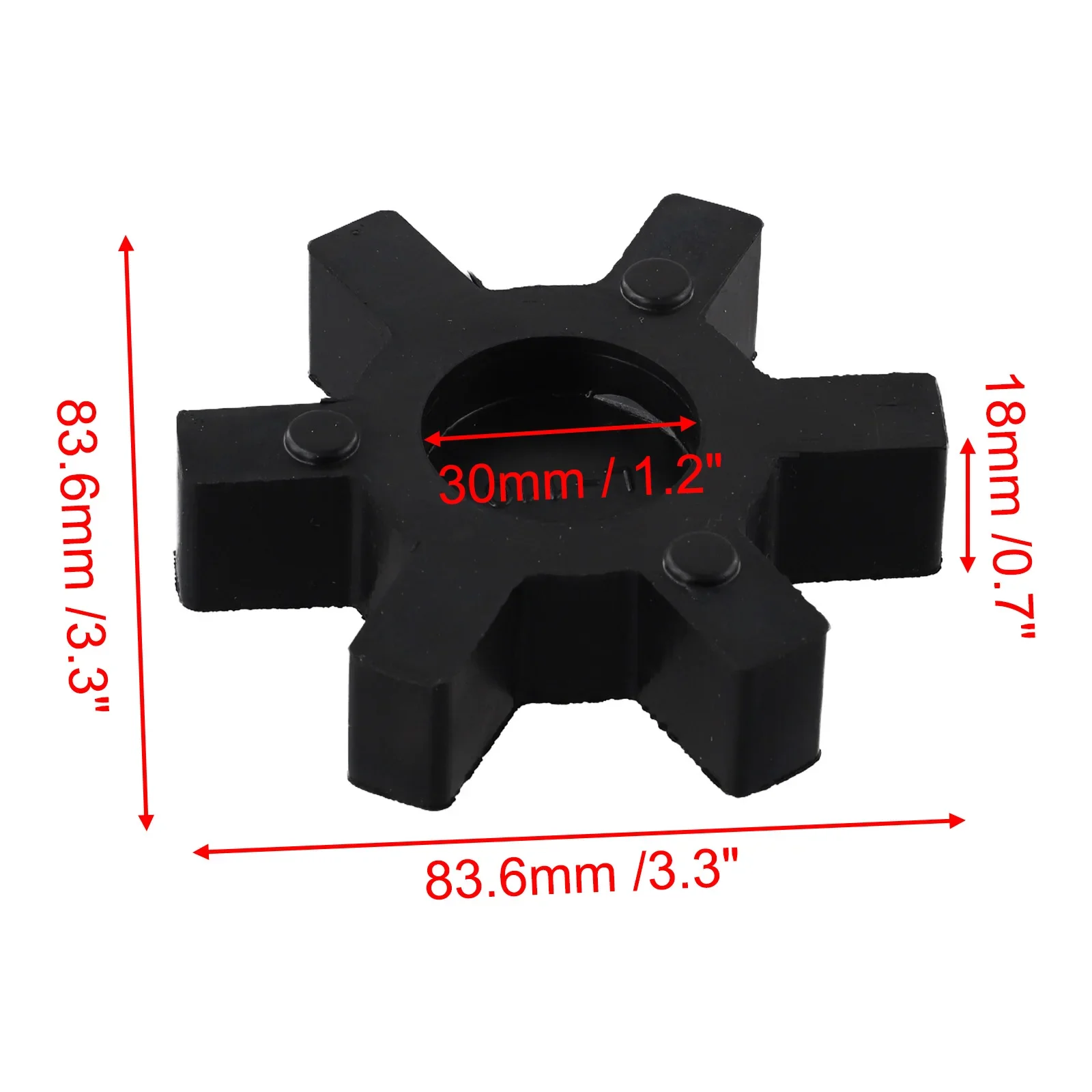 Flexible Coupling Insert Lovejoy L110 Insert Industrial Applications Efficient Power Transmission Enhanced Stability