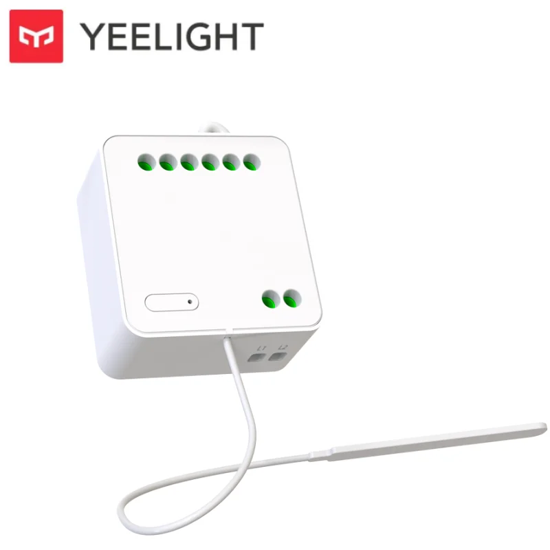 Yeelight Smart Dual Control Module 220V Bidirectional Wireless Relay Controller For Smart Home is suitable For Mi Home APP