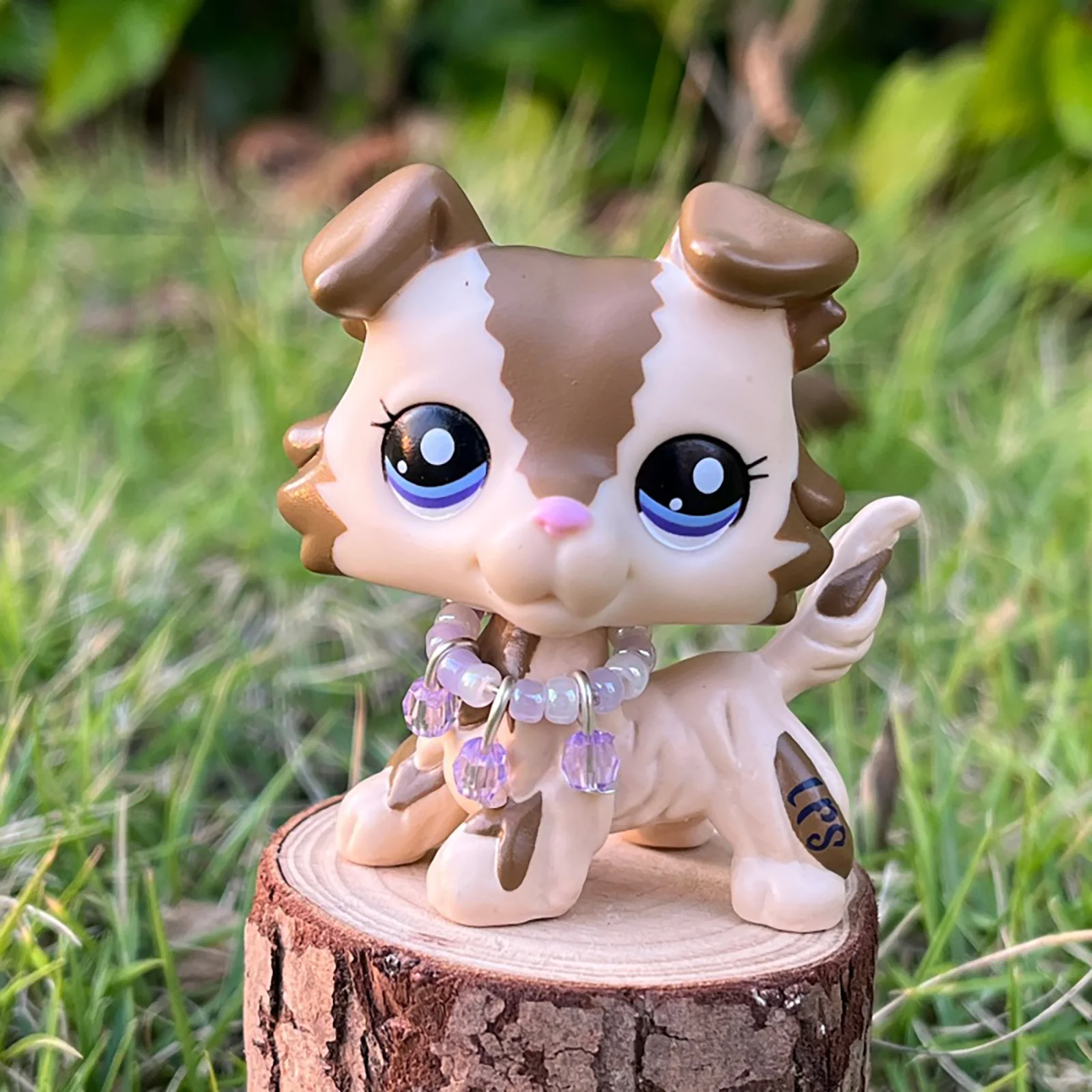 

LPS Minilpsshop Pet Shop Rare Collie #2210 Bobble Head Toy Children's Toy Gifts for Boys and Girls Collectibles