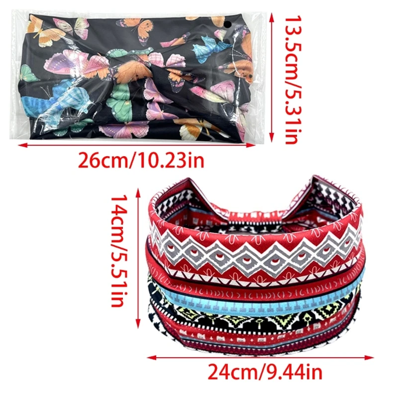 Fashion Knotted Headband Elastic Stretchy Bandeau Running Yoga Workout Hairband Dropship