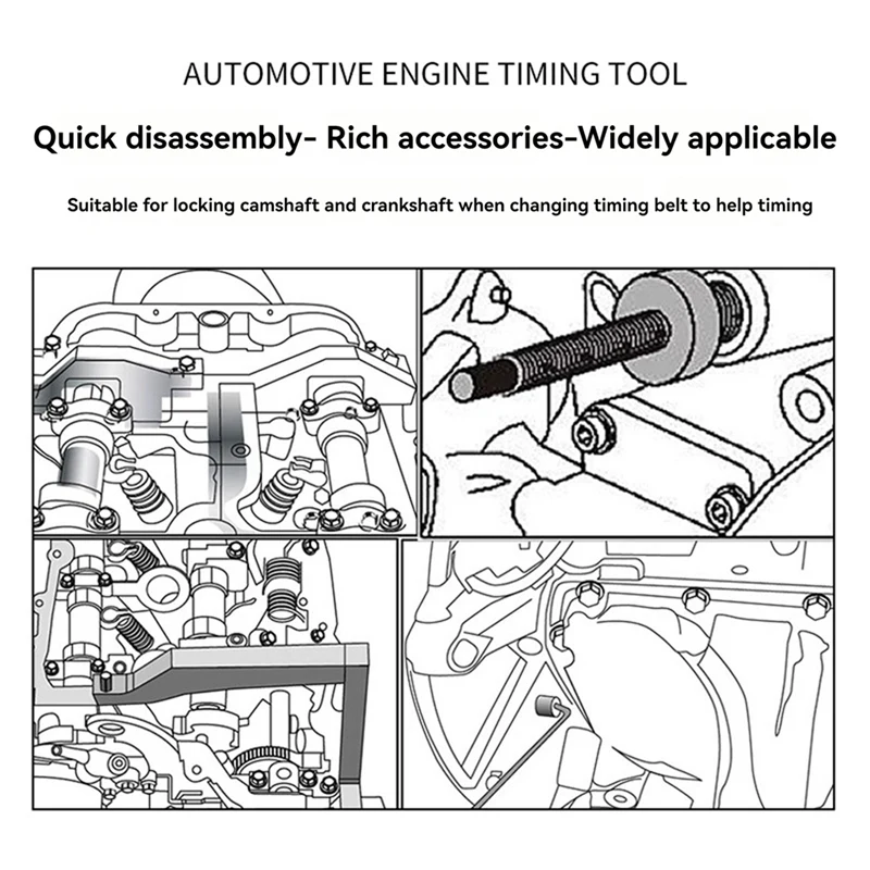 Car Engine Locking Timing Tool For BMW Mini Cooper N12 N13 N14 N16 N18 Peugeot 1.6T