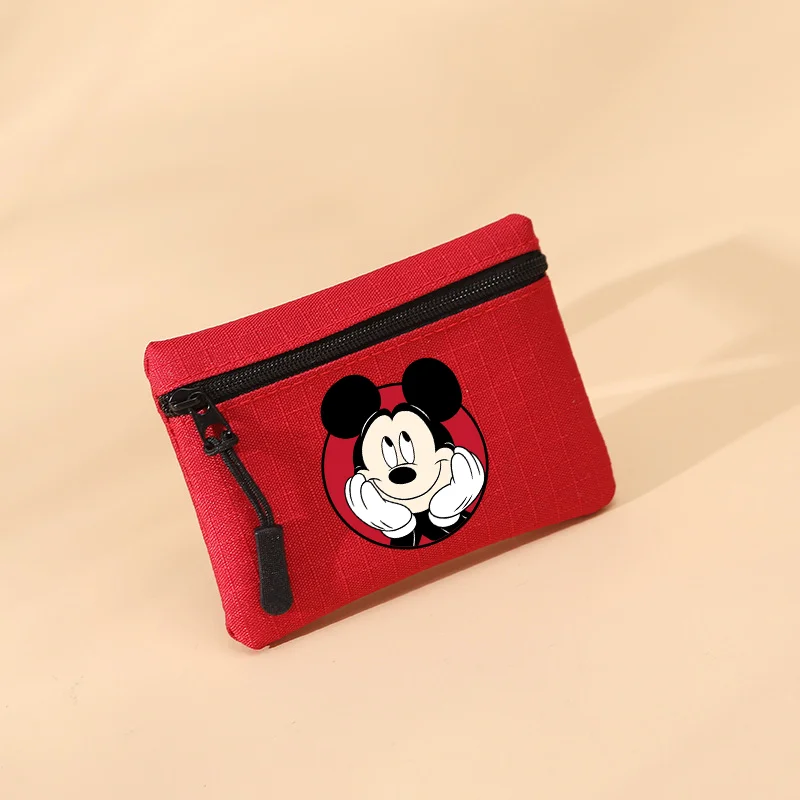 Disney Mickey Minnie Portemonnee Kindermunt Sleutel Opbergtas Cartoon Kawaii Tas Capaciteit Portemonnee Kawaii Cartoons Rits Kindercadeau