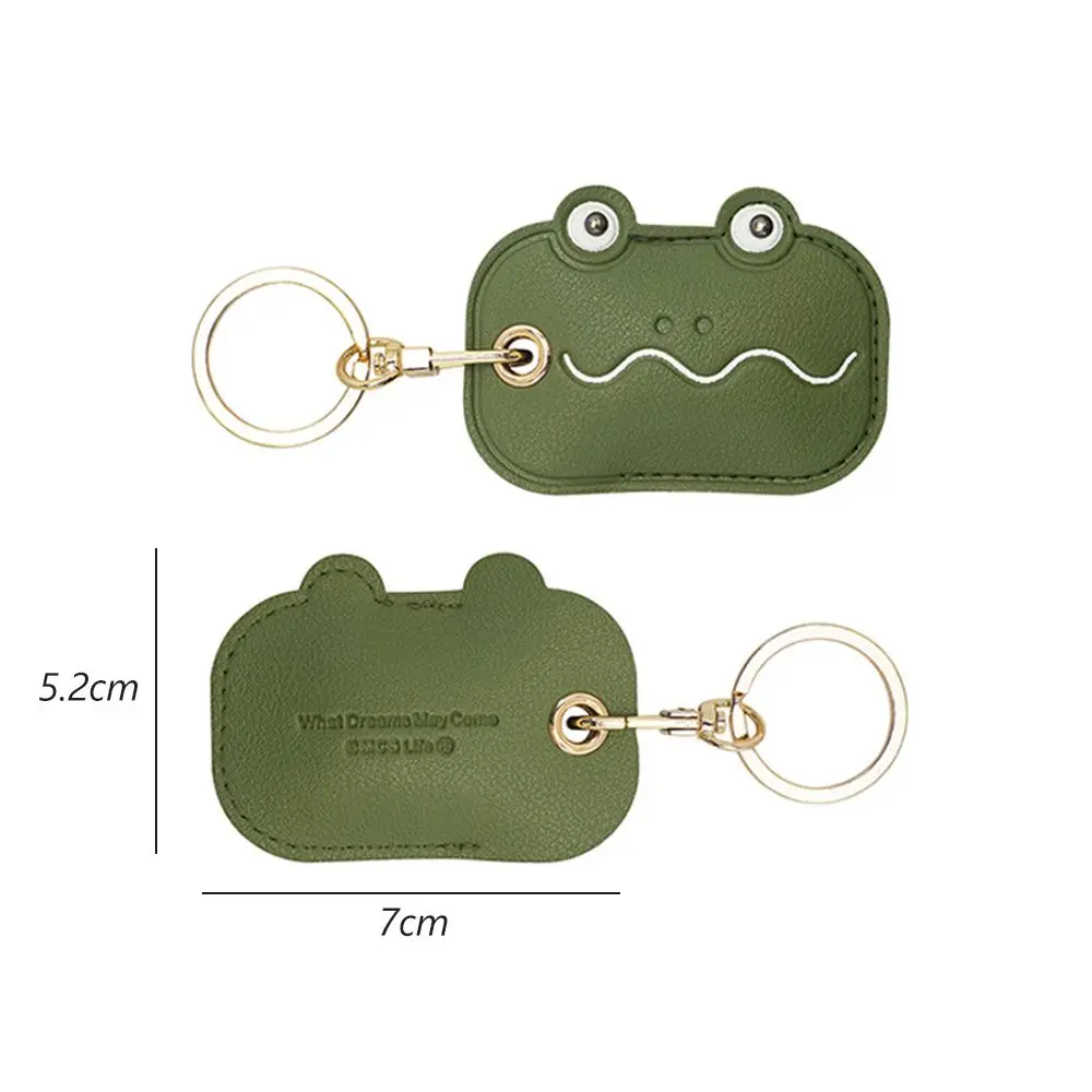 شخصية الكرتون مفيدة التحكم في الوصول غطاء بطاقة حالة سلاسل المفاتيح مفتاح سلسلة قلادة حلقة رئيسية