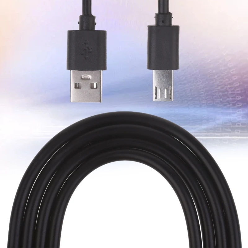 Wydajny kabel męski końcówką USB na Micro USB o długości 10 mm. Niezawodny przewód długą końcówką