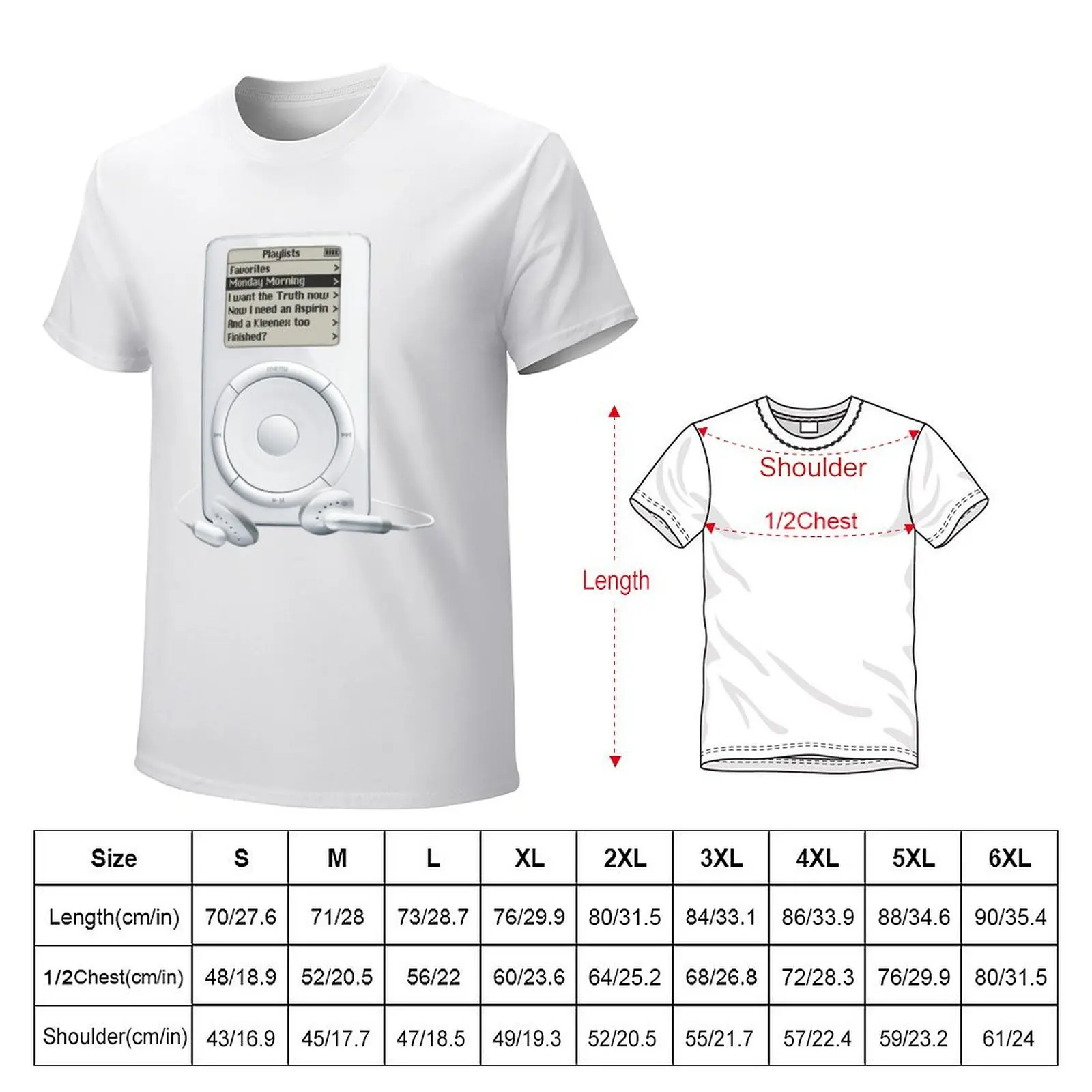 iPod Truth... T-Shirt hippie clothes summer top cute clothes blanks t shirts for men pack