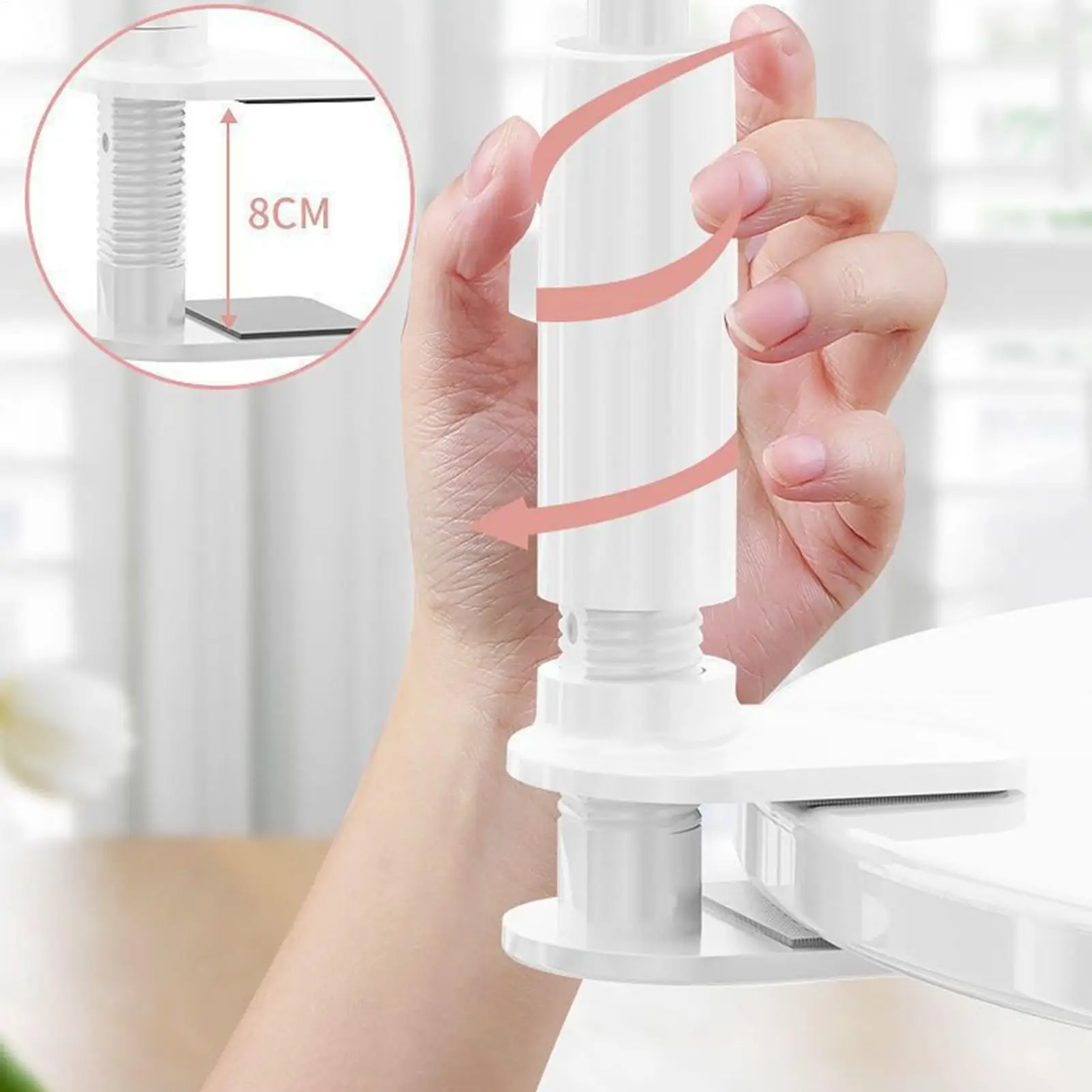 

Universal Lazy Mobile Phone Holder 360 Adjustable Flexible Long Arm Gooseneck Smartphone Clamp Bed Desk Table Clip Bracket