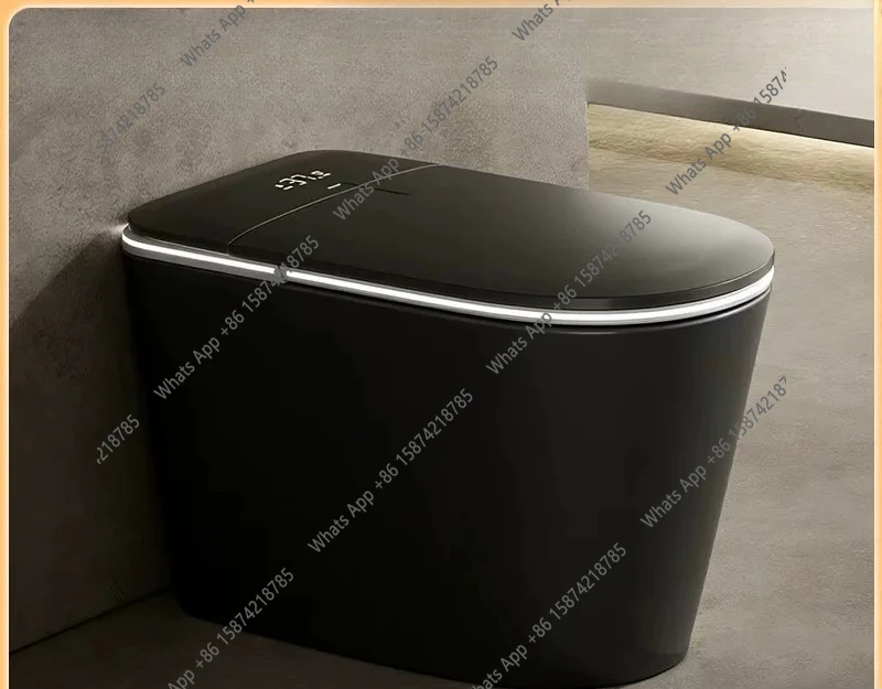 Skin black smart ultra-thin toilet integrated instant adult universal hidden button aromatherapy deodorizing foam shield