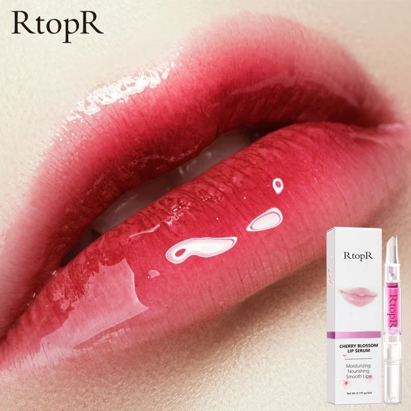 

Sakura Lip Mask Essence Prevents Chapped Peeling Improves Lip Color Reduces Fine Lines Essence Moisturizing Care