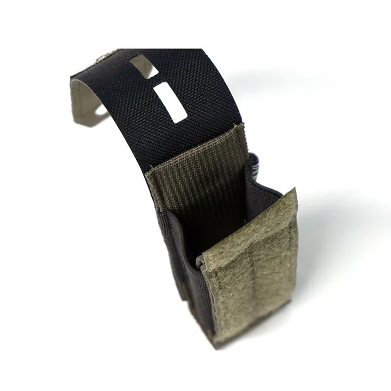 Tactical MOLLE Flashbang Pouch Laser Cutting Quick Release Tool Pouch Multi Function Carrier Bag