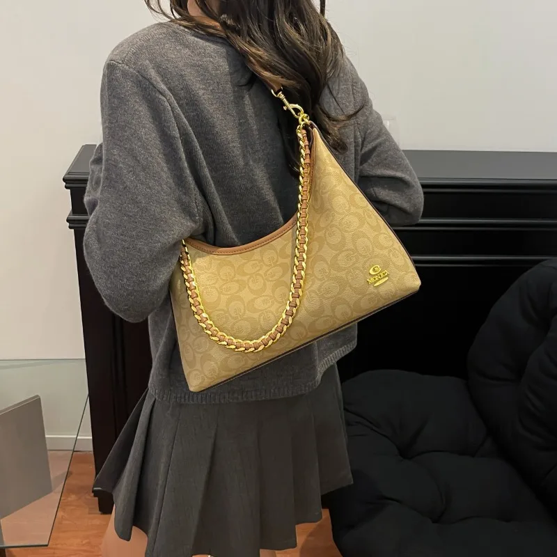 

Magnetic Closure Women's PU Leather One Size One Shoulder Bag Spring Fashionable Ladies Handbag Elegant for Work and Daily Use​