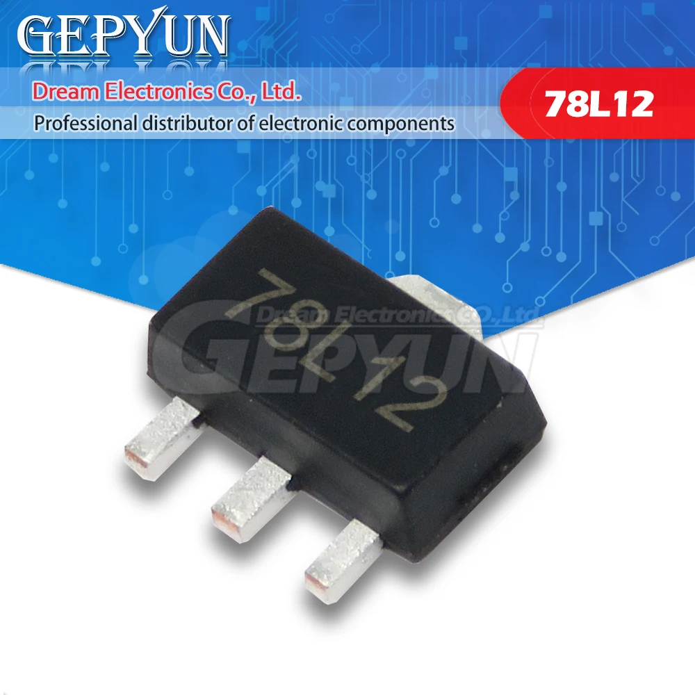 50PCS 78L12 SOT-89 … - image