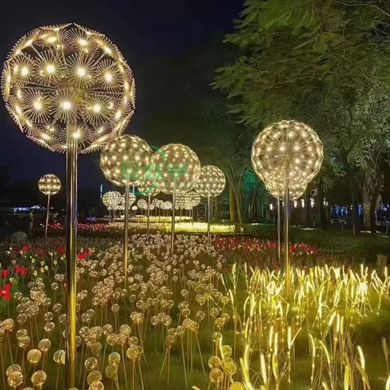 

Led Simulation Dandelion Outdoor Waterproof Lawn Decoration Dandelion Landscape Light