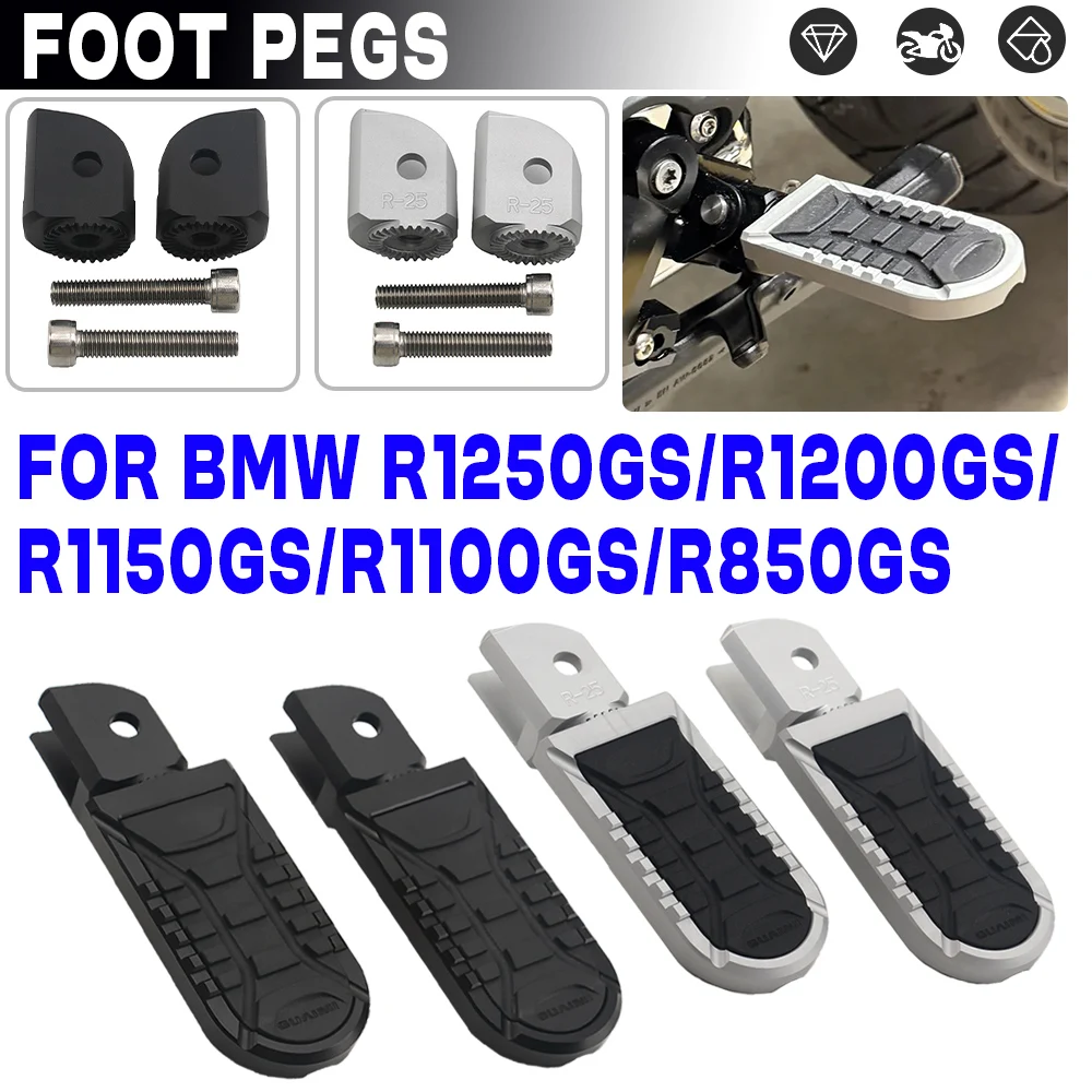 

Для BMW R1250GS ADV R1200GS LC R1200 GS R1150GS R1100GS R850GS мотоциклетная противоскользящая напольная доска, подставки для ног передних подножек