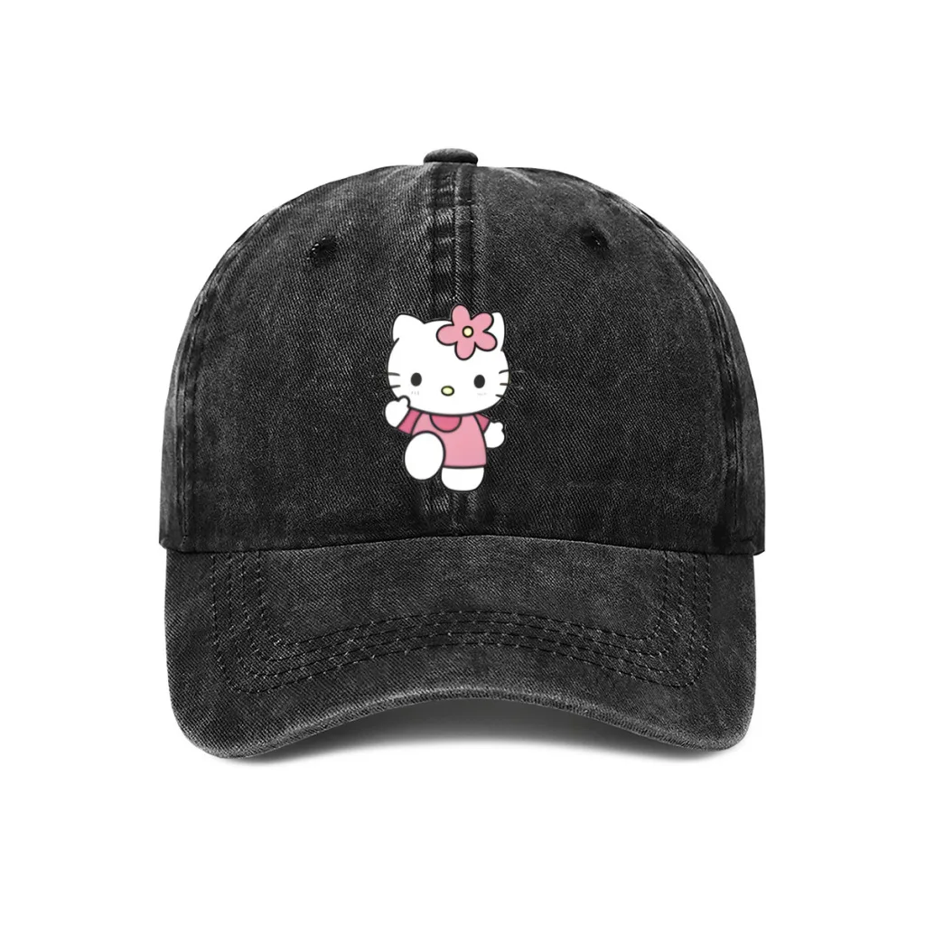 

Sanrio Hello Kitty Cool Baseball Cap Men Cowboy Hats Women Visor Caps