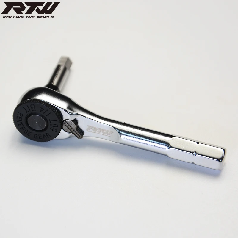

Rtw 6.35mm Handle Quick Socket Ratchet Wrench Screwdriver Hex Torque Wrenches Tool Wrench Screwdriver