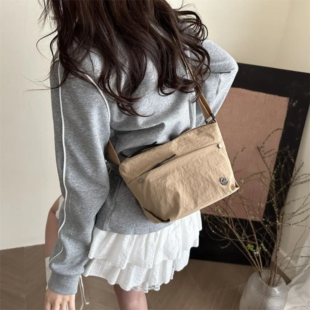 

Маленькая быстросохнущая нейлоновая сумка на плечо, портативная мужская сумка через плечо в стиле Харадзюку, повседневная подвеска для мобильного телефона, дорожная сумка