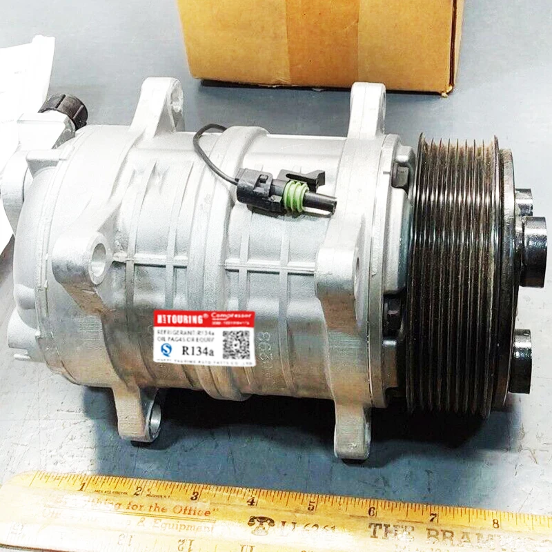 Auto ac Compressor voor Seltec Valeo/Tama TM16HD TM16 voor Shuttle bussen/Freightliner vrachtwagen 488-46051 502-210A 2521197   488-46122