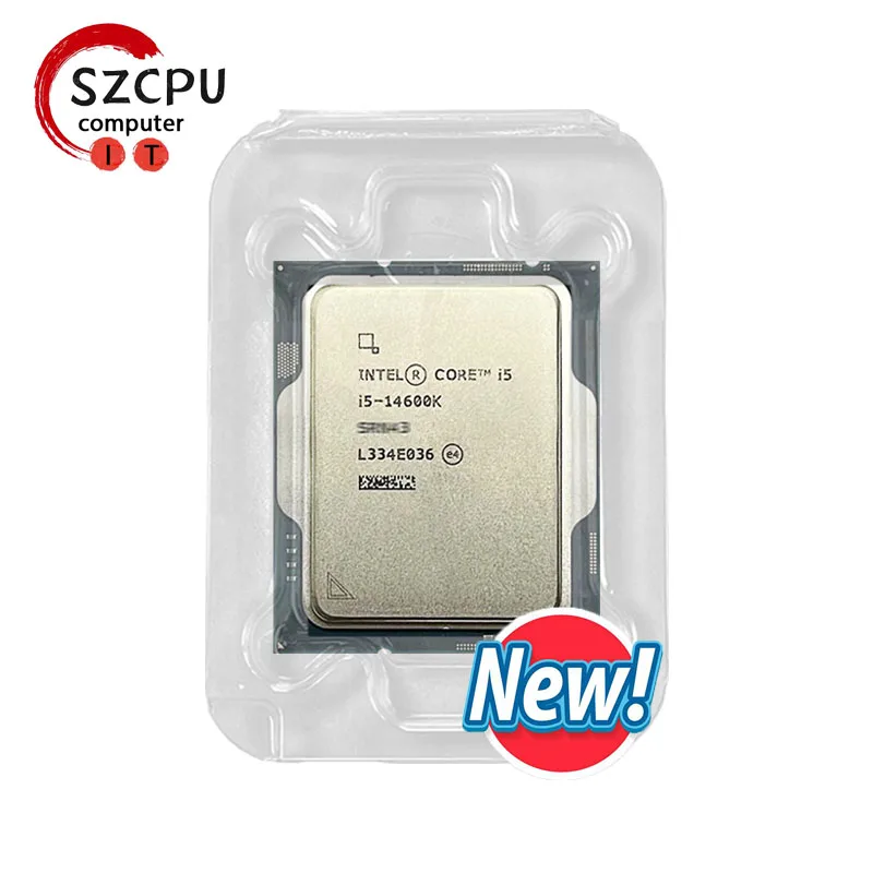 Intel Core i5-14600K i5 14600K 14-Core 20-Thread CPU  L3=24M 125W LGA 1700 New but without Cooler