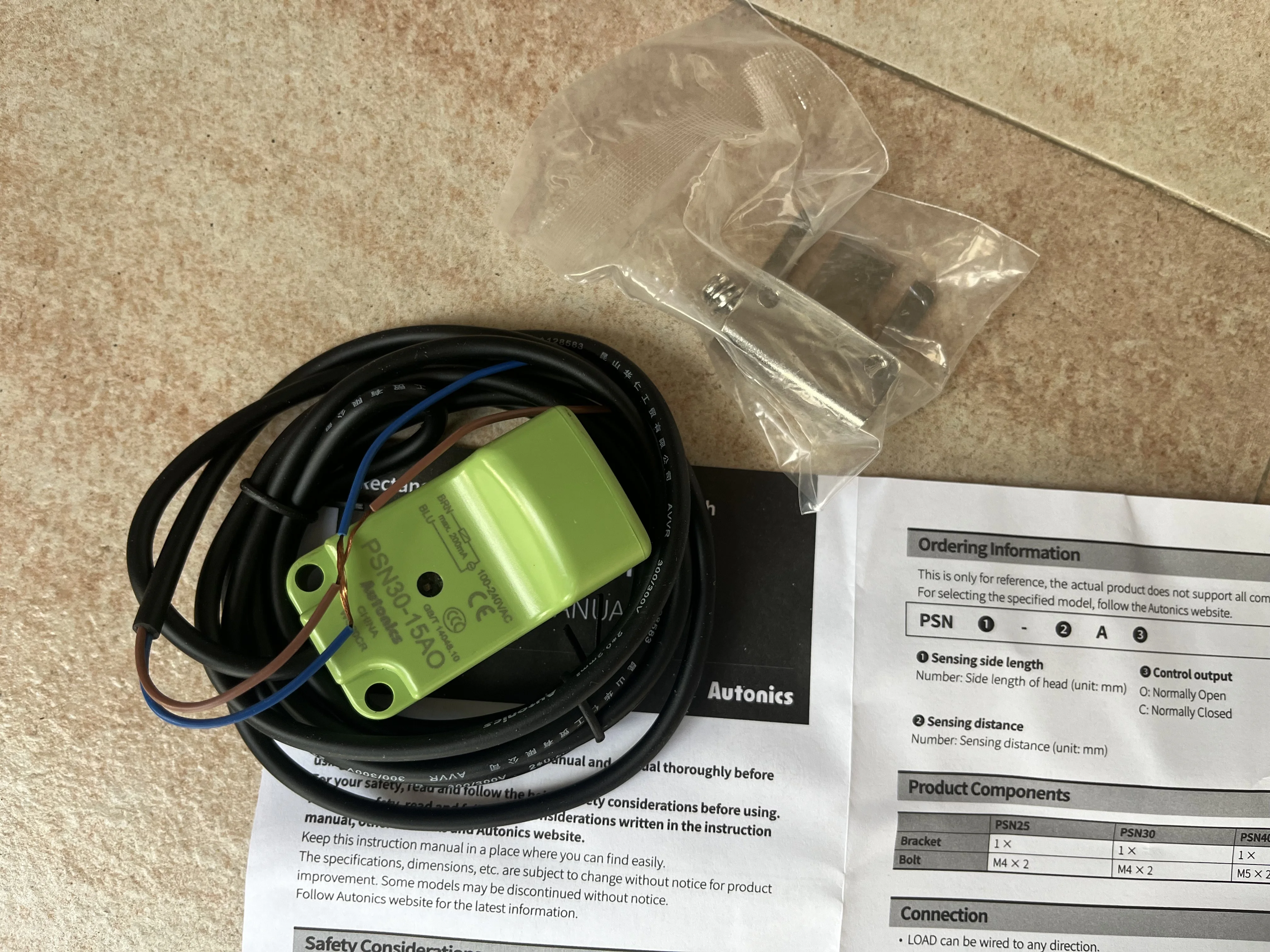 

Autonics proximity sensor PSN30-15AO PSN30-15AC PSN30-10AO PSN30-10AC