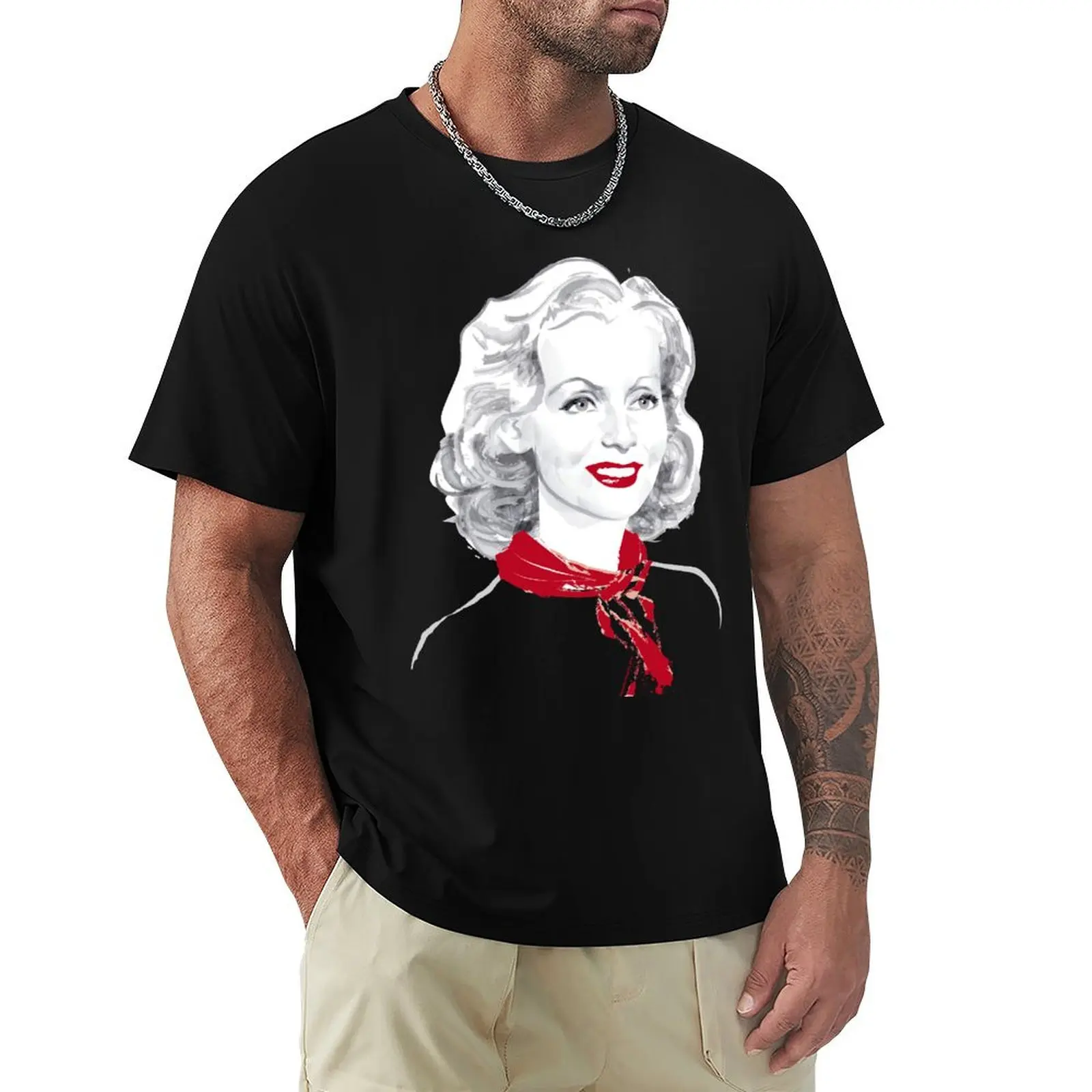 Garbo test T-Shirt man t shirt graphic T-Shirt