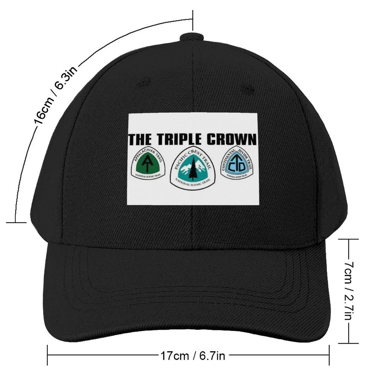 hiking triple crown Baseball Cap Uv Protection Solar Hat Hip Hop Caps Women Men's