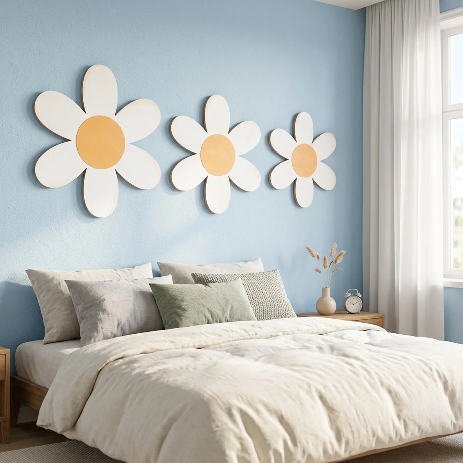 for daisy Wall Hanging Homestay Style Wall Decor Home Decor Cute for daisy Design Different Sizes Long Lifespan Safe And