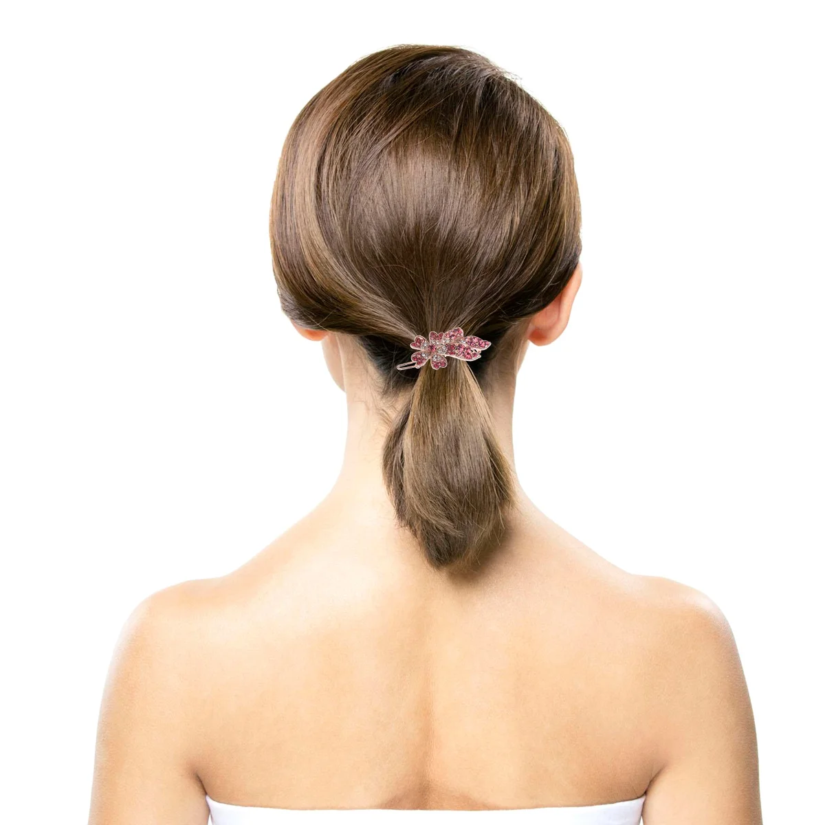 

6pcs Rhinestone Hair Flower Clip Delicate Bobby Pin Barrettes Styling Headdress For Women Wedding Party Prom Hairpins