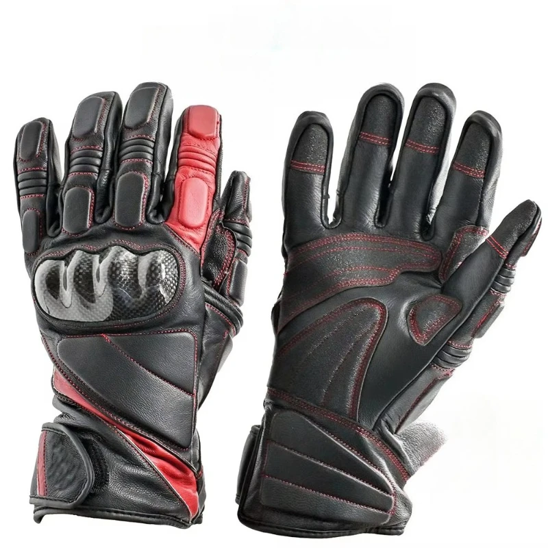 

Leather Breathable Kevlar Waterproof Protective Gear Motorcycle Off-Road Motorcycle Racing Gloves