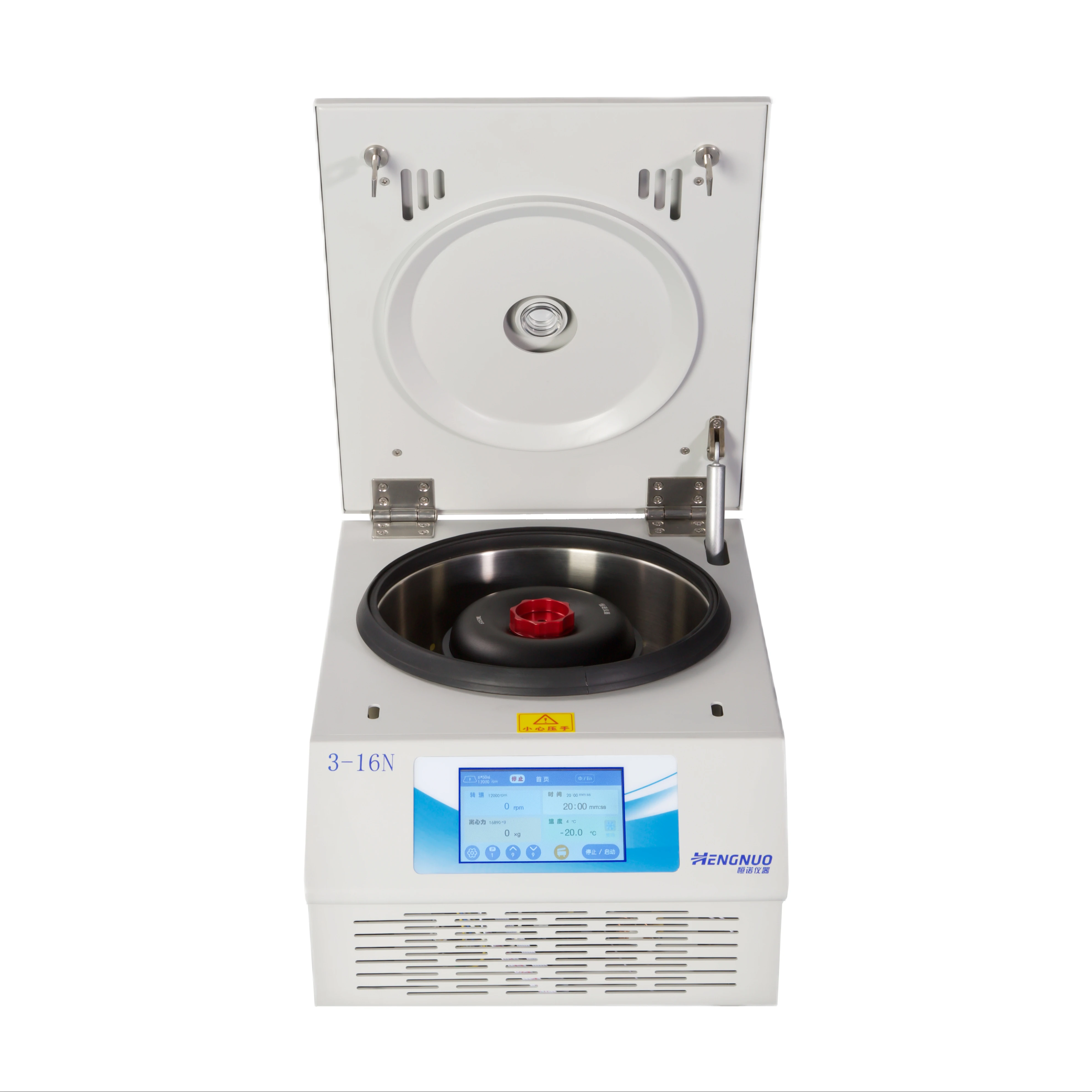 

Heng Nuo Desktop High-Speed Room Temperature Centrifuge 3-16N with 18*5ml Fixed-angle Rotor