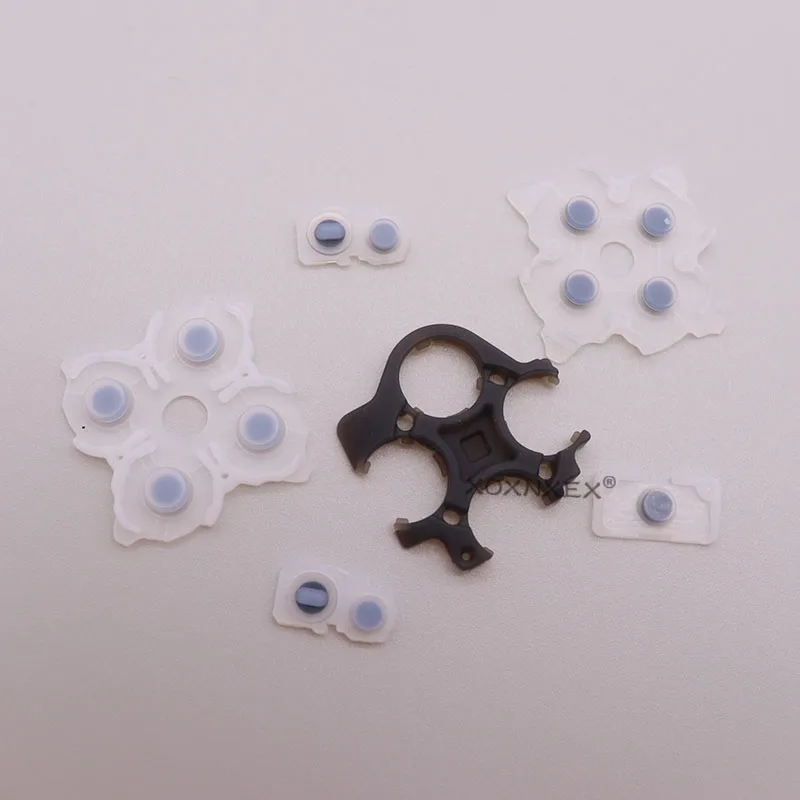 1Set For PS5 V2 Conductive Rubber Gasket Replacement Part L R ABXY Button for PS5 Controller D-Pad