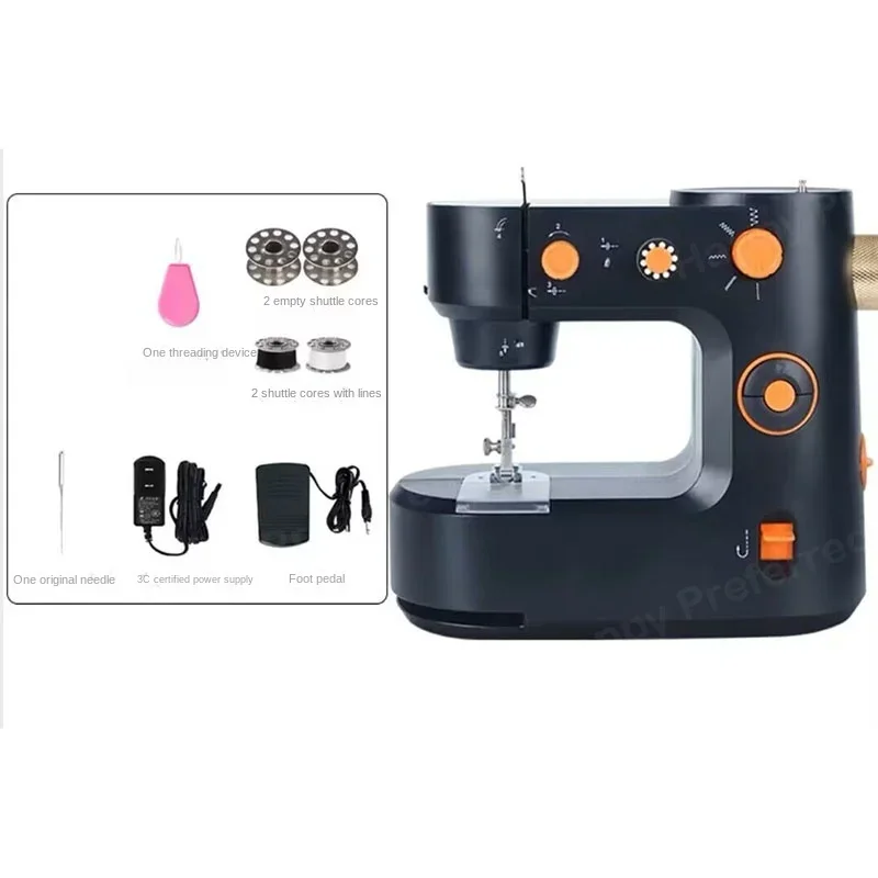 398 Sewing Machine Mini Home Small Seaming Machine Multi-Function Eat Thick Sewing Electric Sewing Machine