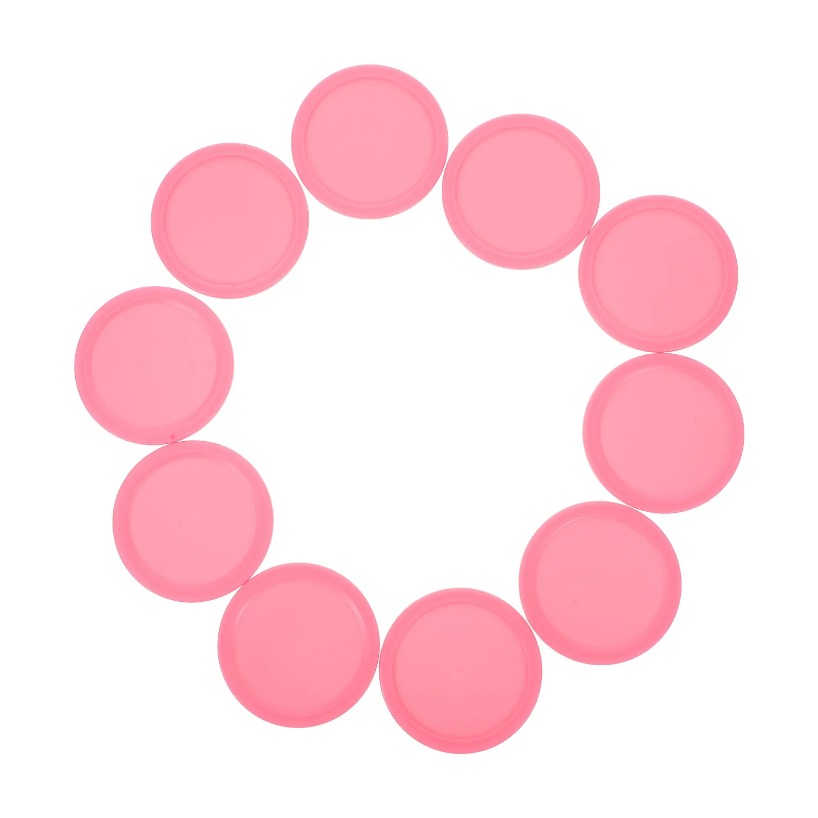 

10Pcs Ice Hockey Pucks Durable Plastic Pucks for All Mini Tabletop Games Never Lose Another Ice Hockey Piece Plastic Table Puck