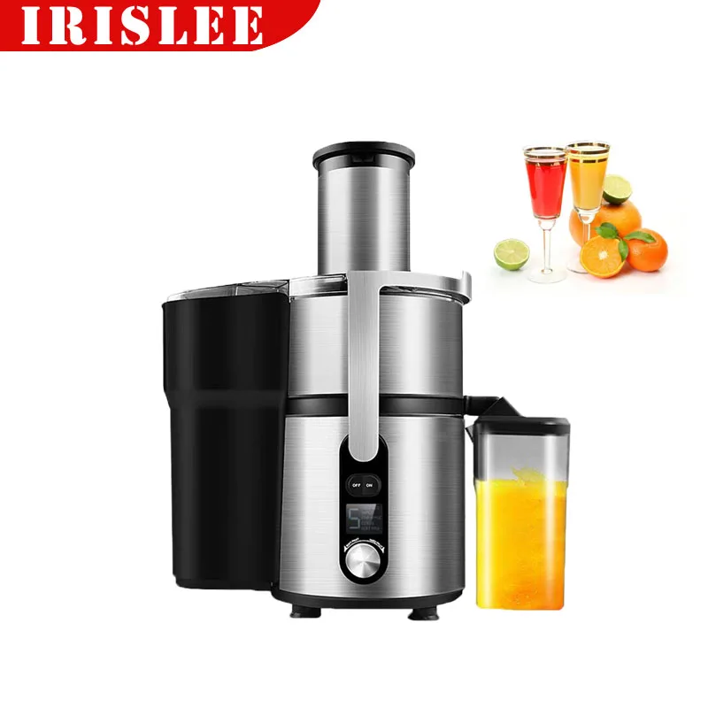 เครื่องคั้นน้ําผลไม้ 1250W มอเตอร์แรงเหวี่ยง JUICE EXTRACTOR ทําความสะอาดง่ายแรงเหวี่ยงปากใหญ่ขนาดใหญ่สําหรับผักและผลไม้