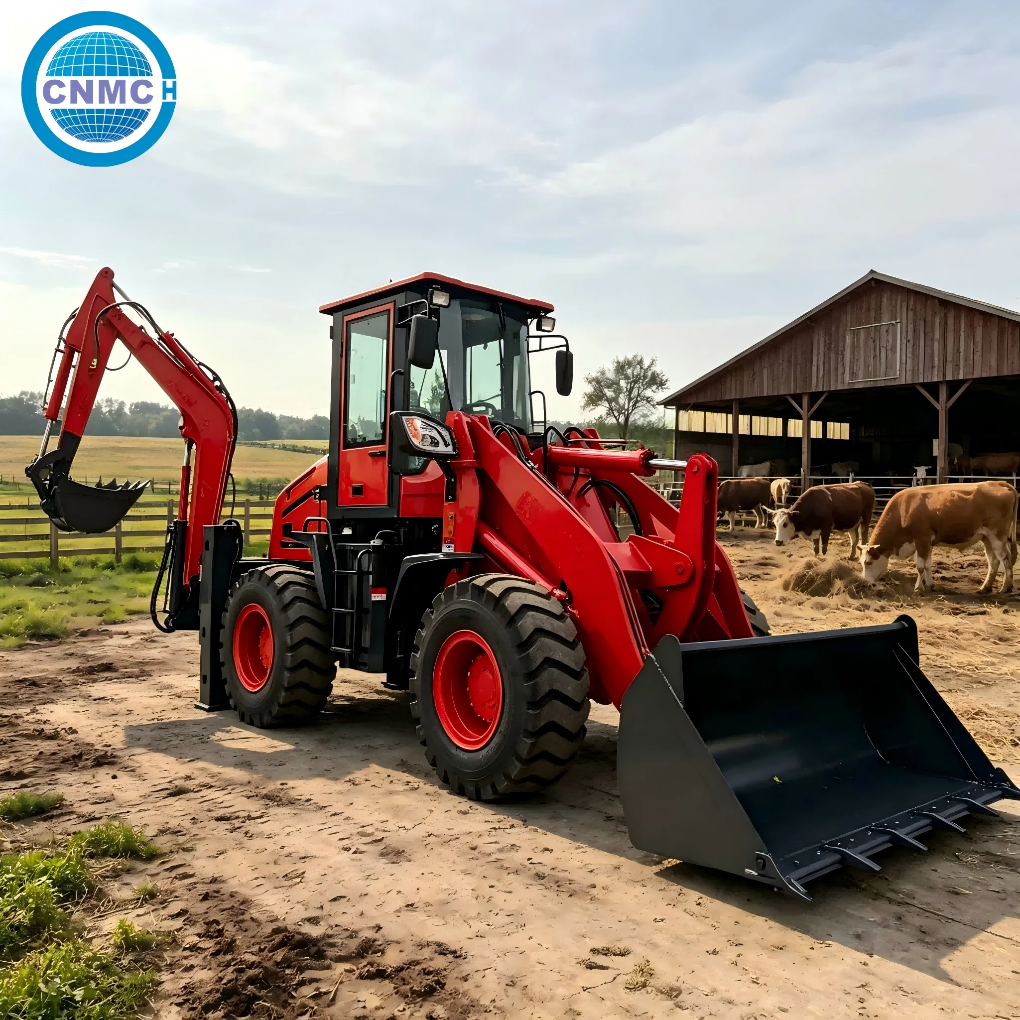 Tractor Backhoe - CN10-80 6 Ton Backhoe Excavator Digger