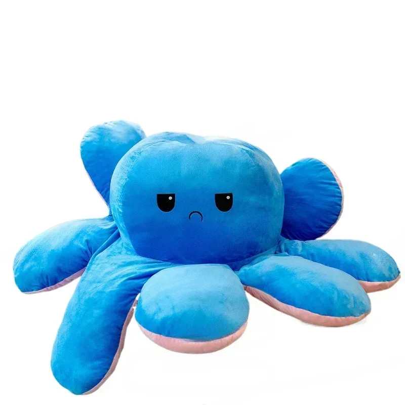 Octopus Doll Big Double Flipped Face Changing Doll