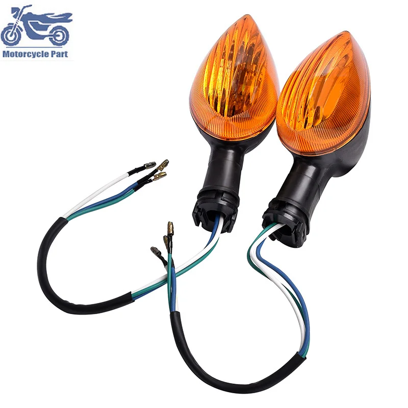 Motorcycle Turn Signal Light Blinker Lamp Flasher For Yamaha R1 YZF1000 YZF600 R6 Motorbike Front Rear Turn Signal Light 1000cc