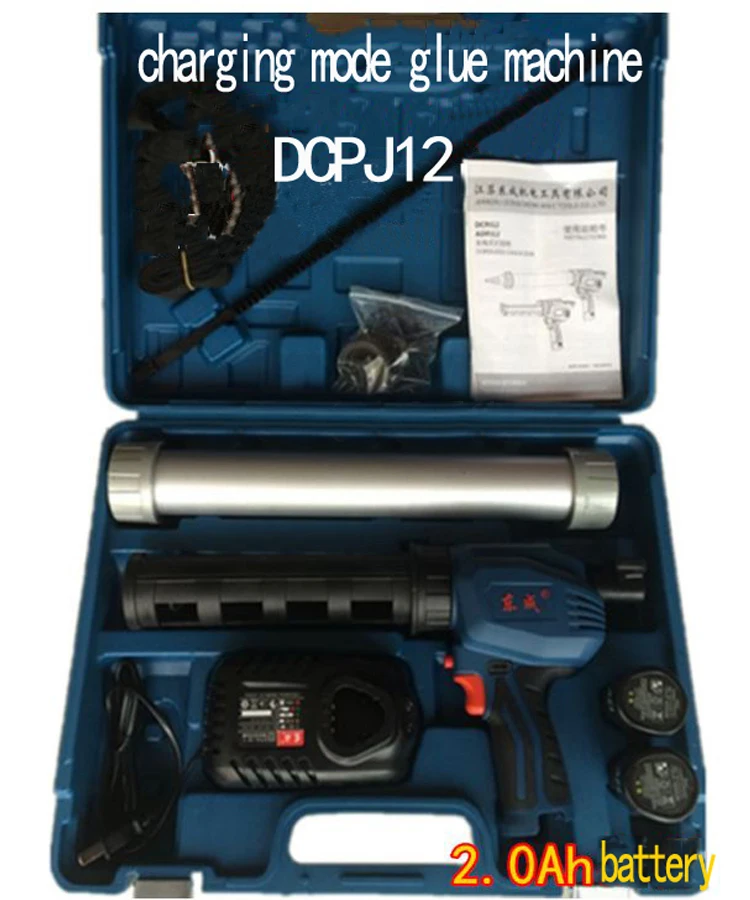 

Rechargeable Electric Glue Gun Electric Glue Gun Handheld Charging Lithium Glass Glue Gun Caulking Gun DCPJ12E
