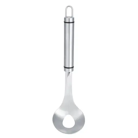 Rustless Steel Meatball Maker Non-Stick Ergonomic Handle Meatball Spoon Hanging Hole 9.4 Inch Length Meat Ball Scoop Home
