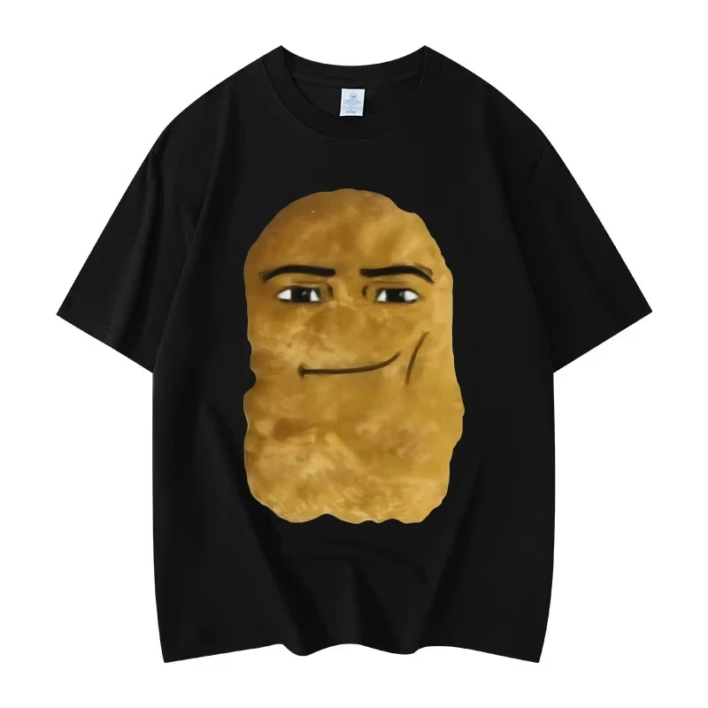 

Gegagedigedagedago Chicken Nugget Funny Meme T Shirt High Quality Fashion Harajuku T-shirt Unisex Casual Short Sleeve T-shirts
