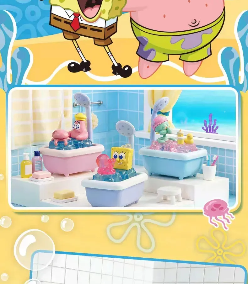 Original Spongebob-Schlüsselanhänger-Merchandise, filmthemenbezogene Plüschfiguren und Überraschungsboxen von Herr Krabs und Thaddäus. – Detail 2