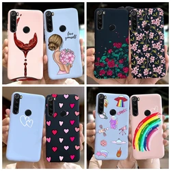 For Cover Xiaomi Redmi Note 8 Case 2021 Stylish Soft Silicone Case For Xiaomi Redmi Note8 Pro Cover Funda Redmi Note 8 T 8T Case