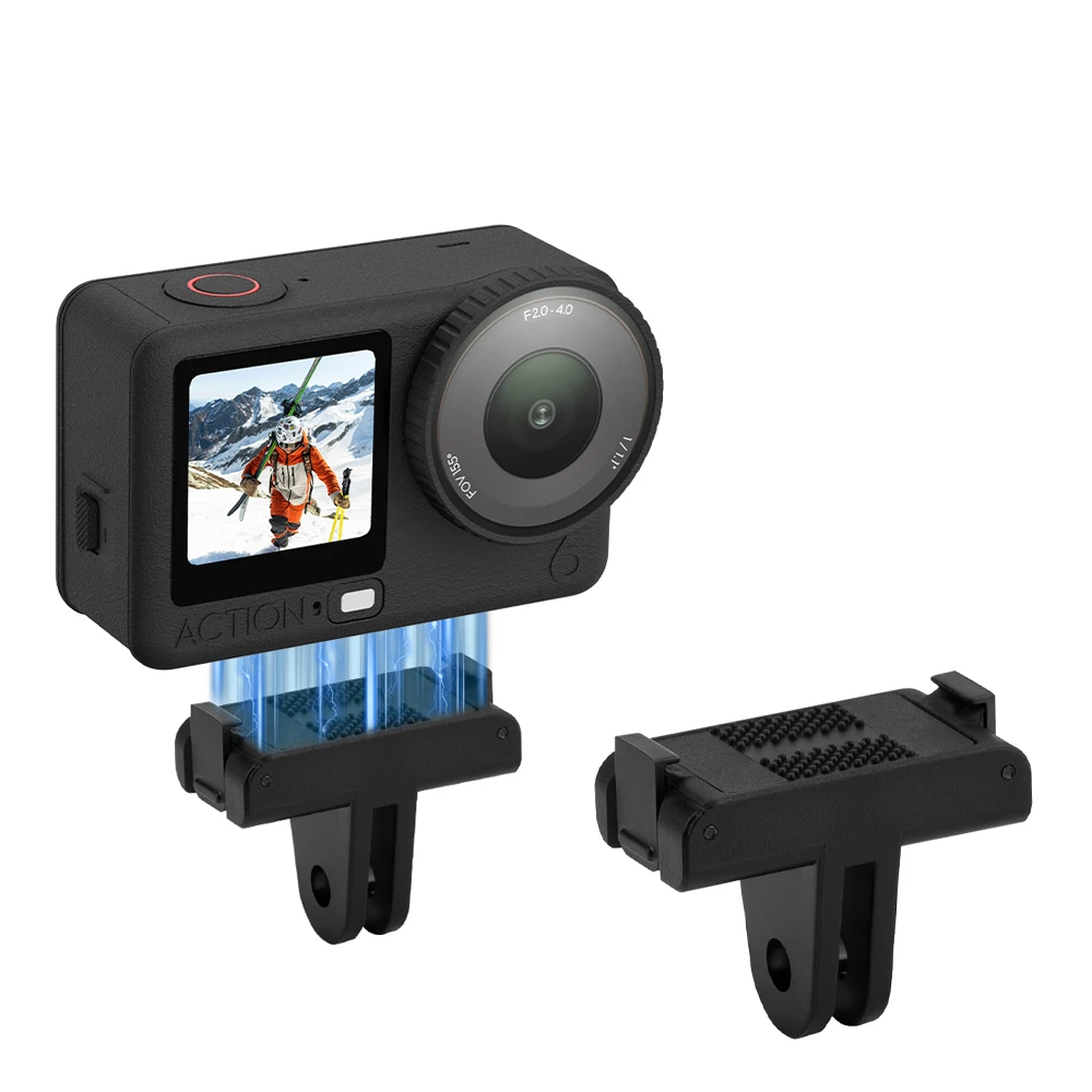 

Action 6 Adapter Base for DJI Action 6 Camera Magnetic Expansion Bracke Port Sports Camera Quick Release Accessories