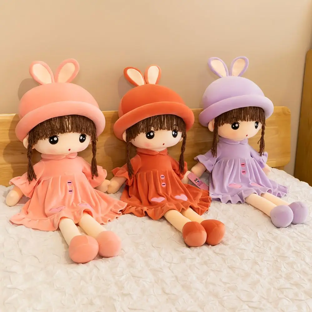 Regali Cuscino da letto Regalo di compleanno Bambole di peluche Ragazza Peluche Orecchio di coniglio Sweetheart Doll Orecchie da coniglio Gril