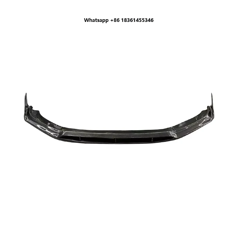 

for PAG 2017-2023 Panamera Front Bumper and Front Lip Carbon Fiber Downward Guide Front Spoiler for Car