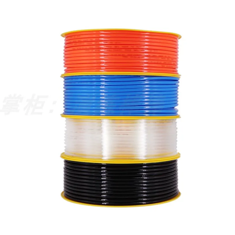 1 Meter High pressure Pneumatic Component PU Tube 4/6/8/10/12mm OD Air Line Polyurethane Hose for Compressor