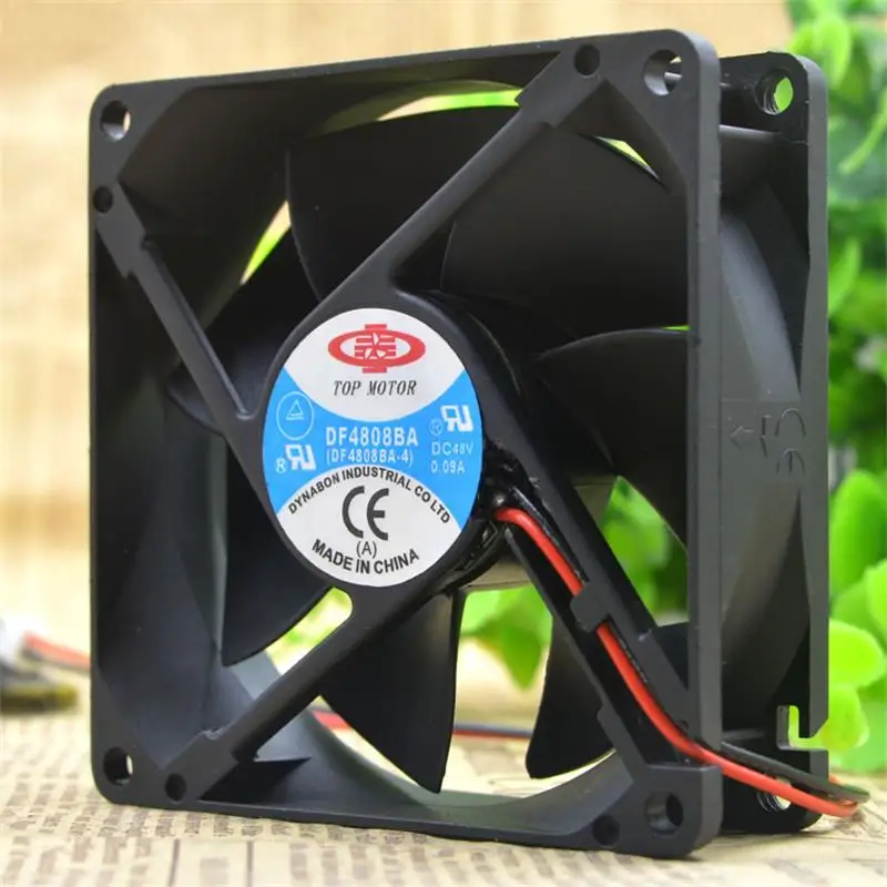 

New For TOP MOTOR DF4808BA 48V 8CM 8025 0.09A Inverter Fan