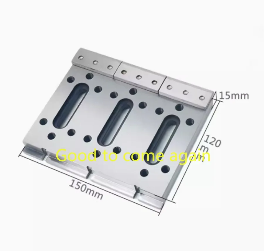 

Wire EDM Fixture Board Stainless Jig Tool For Leveling Clamping Bracket 120x150x15mm