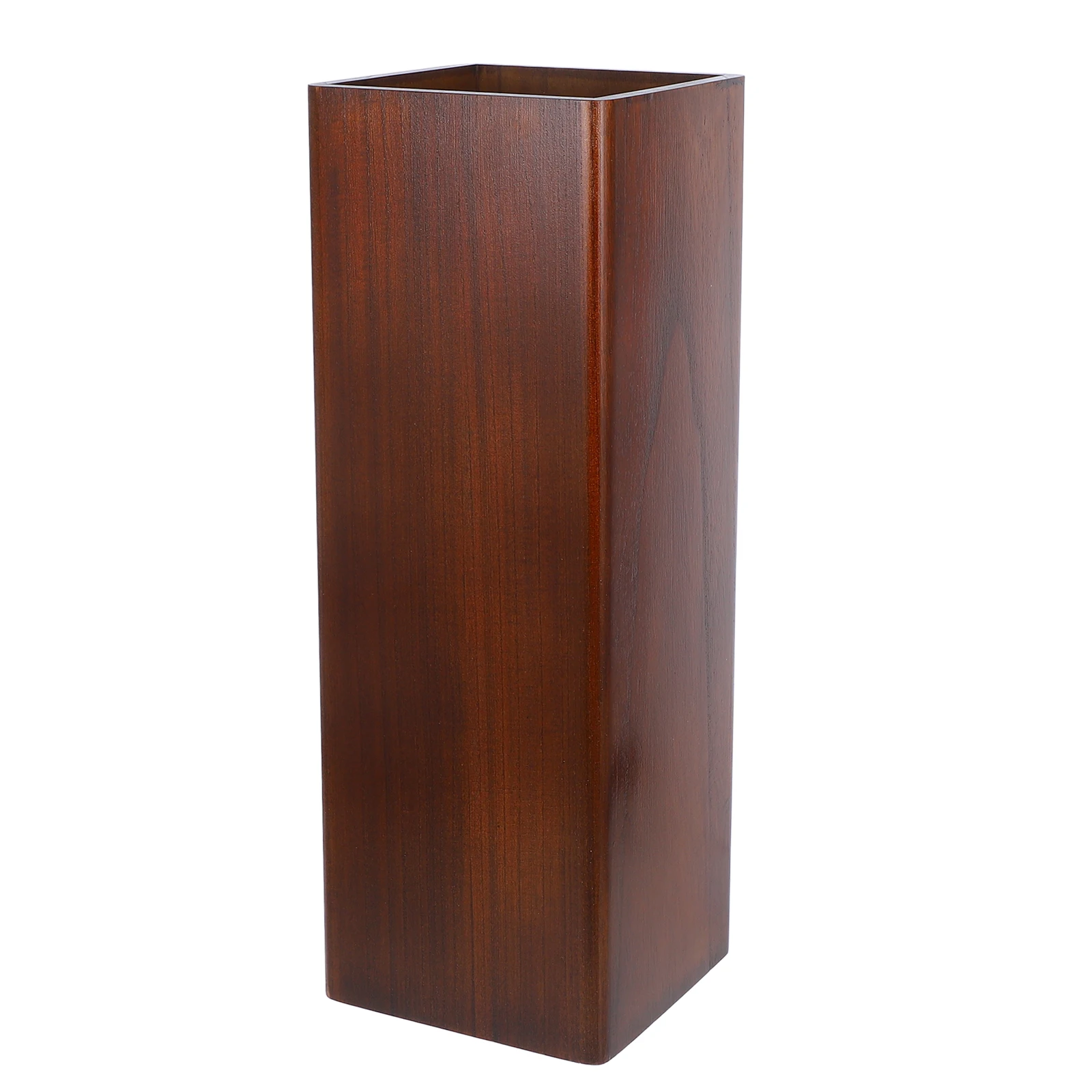 

Umbrella Storage Bucket Heavy Duty Stand Indoor Rack Holder Square Wood Crafted Large Capacity Organizer Household Umbrella
